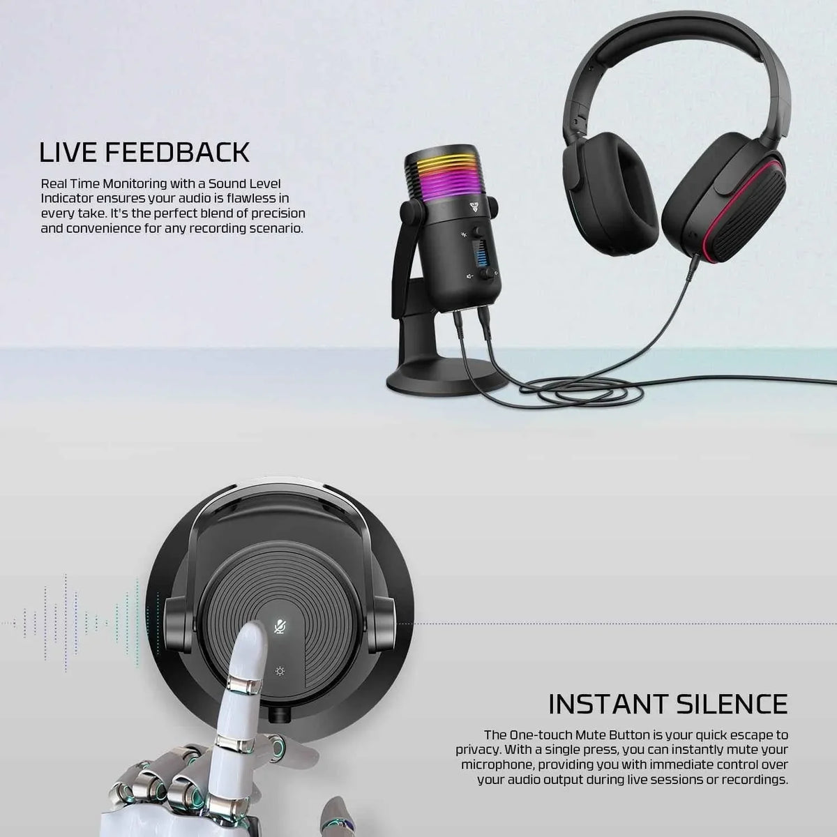 Mcx03 leviosa max condenser microphone - streaming