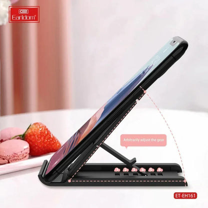 Earldom eh161 desk top adjustable aluminium alloy cell phone stand foldable