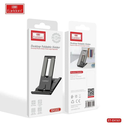 Earldom eh161 desk top adjustable aluminium alloy cell phone stand foldable