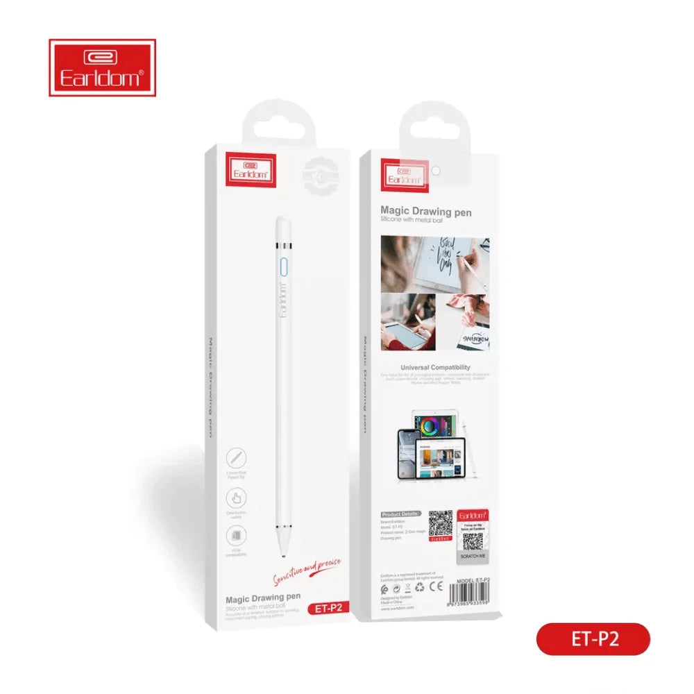 Earldom pro tablet capacitive active stylus touch pen for apple ipad touch
