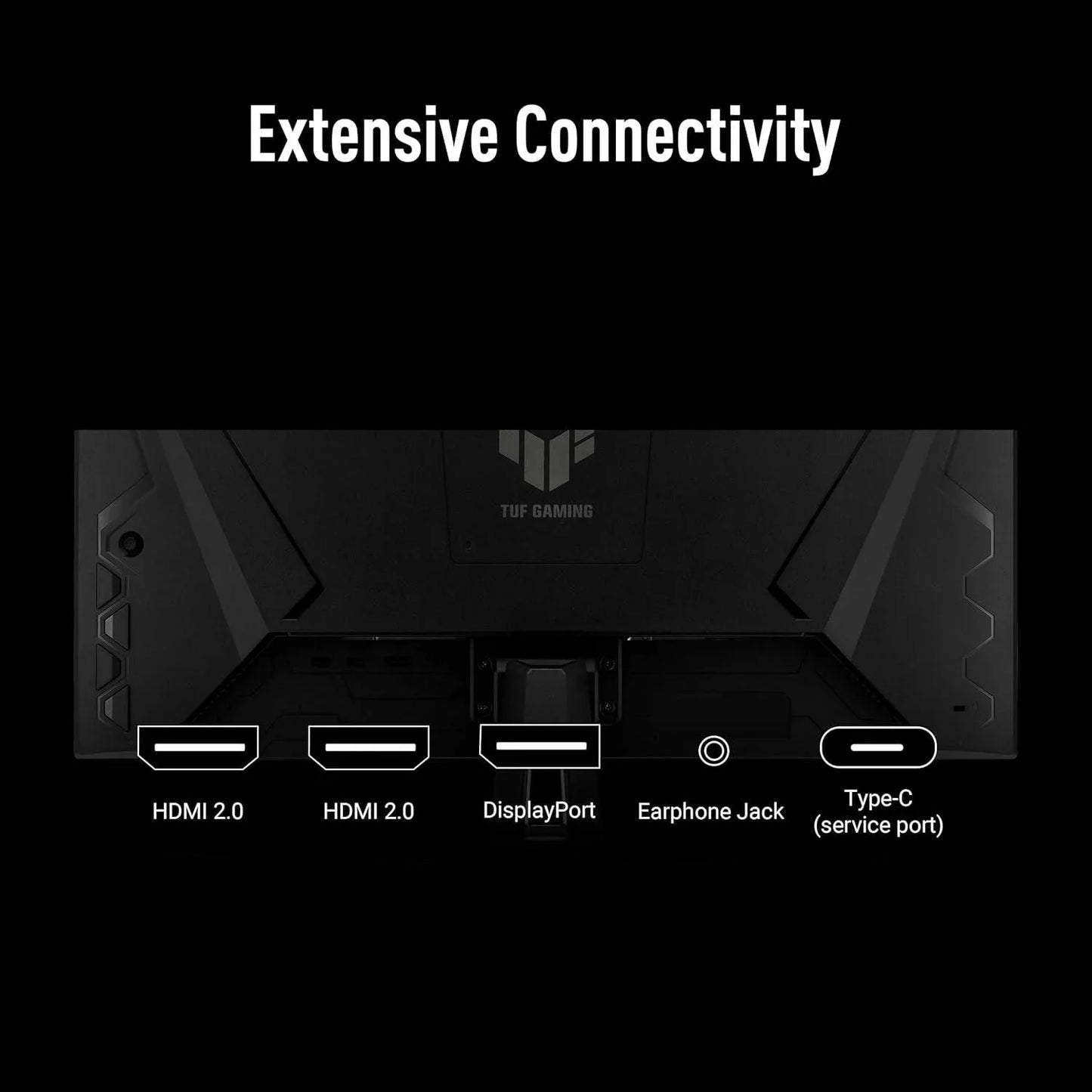 Asus tuf gaming 27” 1440p monitor (vg27aql5a) – qhd (2560 x 1440) 210hz 0.3ms