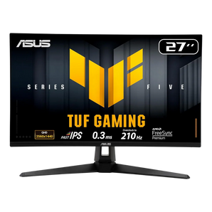 Asus tuf gaming 27” 1440p monitor (vg27aql5a) – qhd (2560 x 1440) 210hz 0.3ms