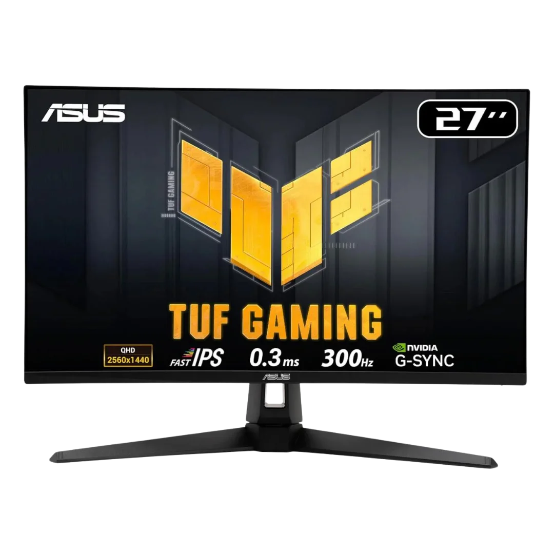 Asus tuf gaming 27” 1440p monitor (vg27aqm5a) – qhd (2560 x 1440) 300hz 0.3ms