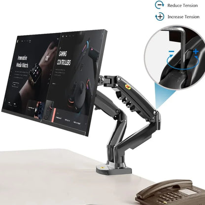 Dual monitor desk stand f160 computer monitor accessories