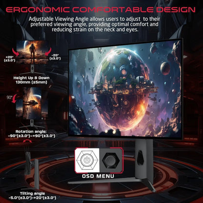 Gameon 27’’ black oled qhd gaming monitor 240hz 0.03ms hdmi 2.1 (supports ps5)