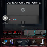 Gameon 27 inch gaming monitor - fhd 1080p computer monitor 120hz ips 1ms