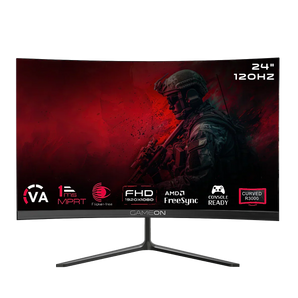 Gameon goc24f120va pro series 24’’ fhd 120hz mprt 1ms hdmi 2.1 va panel curved