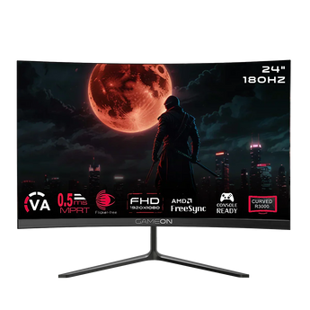 Gameon goc24f180va pro series 24’’ fhd 180hz mprt 0.5ms hdmi 2.1 va panel