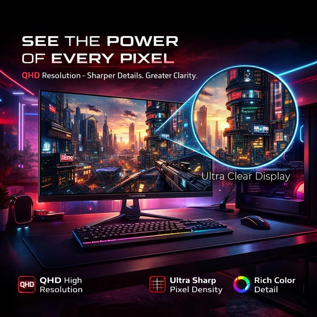 Gameon goes27qhd120ips 27″ fast ips qhd gaming monitor – 2560×1440 120hz