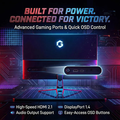 Gameon goes27qhd120ips 27″ fast ips qhd gaming monitor – 2560×1440 120hz