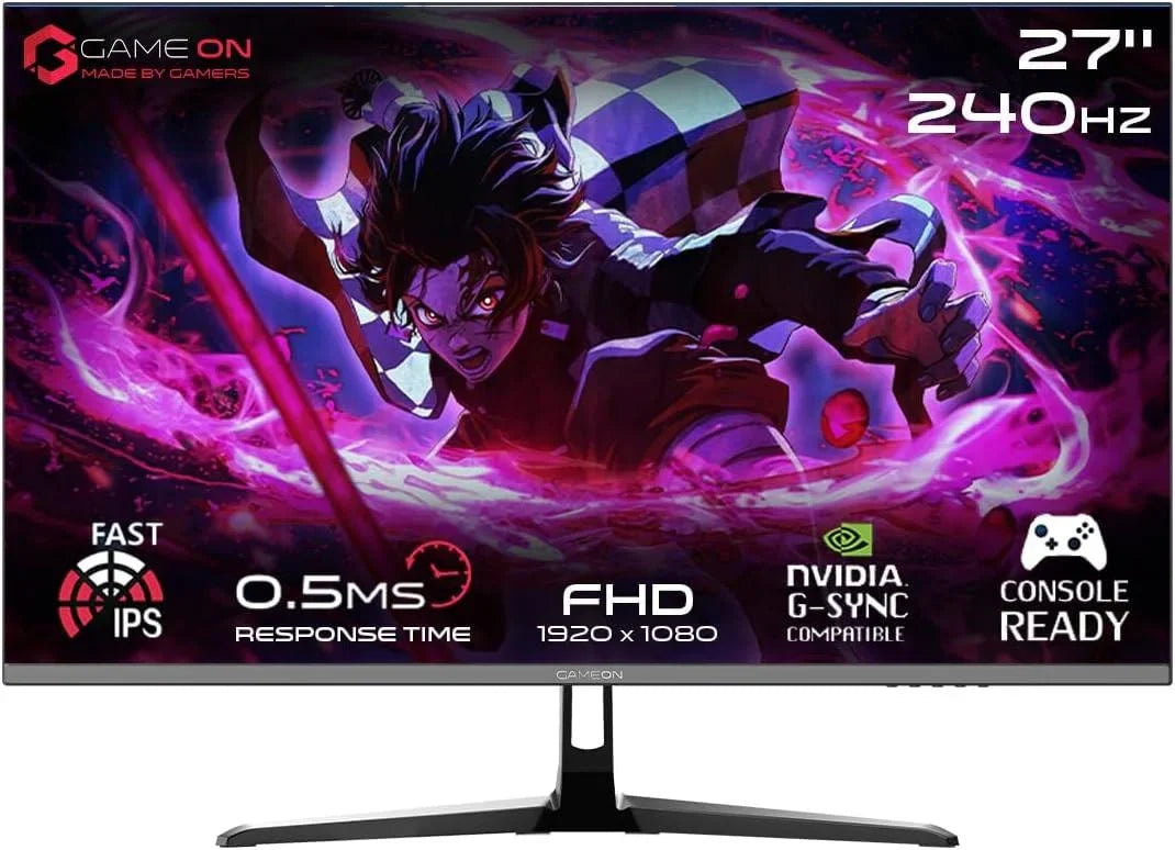 Gameon goesp27240ips esports series 27’’ fhd 240hz mprt 0.5ms hdmi 2.1 fast ips