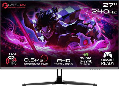 Gameon goesp27240ips esports series 27’’ fhd 240hz mprt 0.5ms hdmi 2.1 fast ips