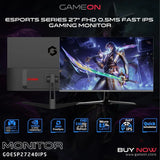 Gameon goesp27240ips esports series 27’’ fhd 240hz mprt 0.5ms hdmi 2.1 fast ips