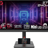 Gameon goml27qhd240ips midnight signature series 27’’ qhd 240hz mprt 0.5ms hdmi