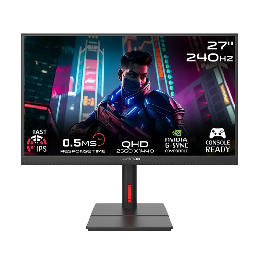 Gameon goml27qhd240ips midnight signature series 27’’ qhd 240hz mprt 0.5ms hdmi