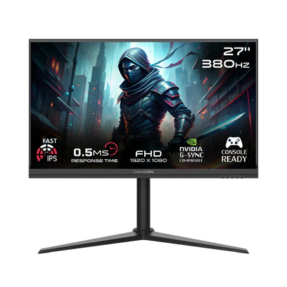 Gameon gomp27fhd380ips midnight pro series 27’’ fhd 380hz mprt 0.5ms hdmi 2.1