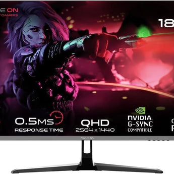 Gameon gops27qhd180ips pro series 27’’ qhd 180hz mprt 0.5ms hdmi 2.1 fast ips