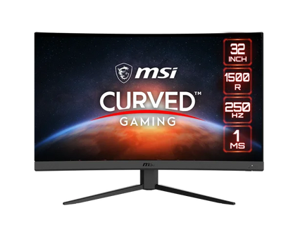 Msi g32c4x 32’’ gaming monitor 1920 x 1080 (fhd) curved gaming monitor computer