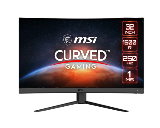 Msi g32c4x 32’’ gaming monitor 1920 x 1080 (fhd) curved gaming monitor computer