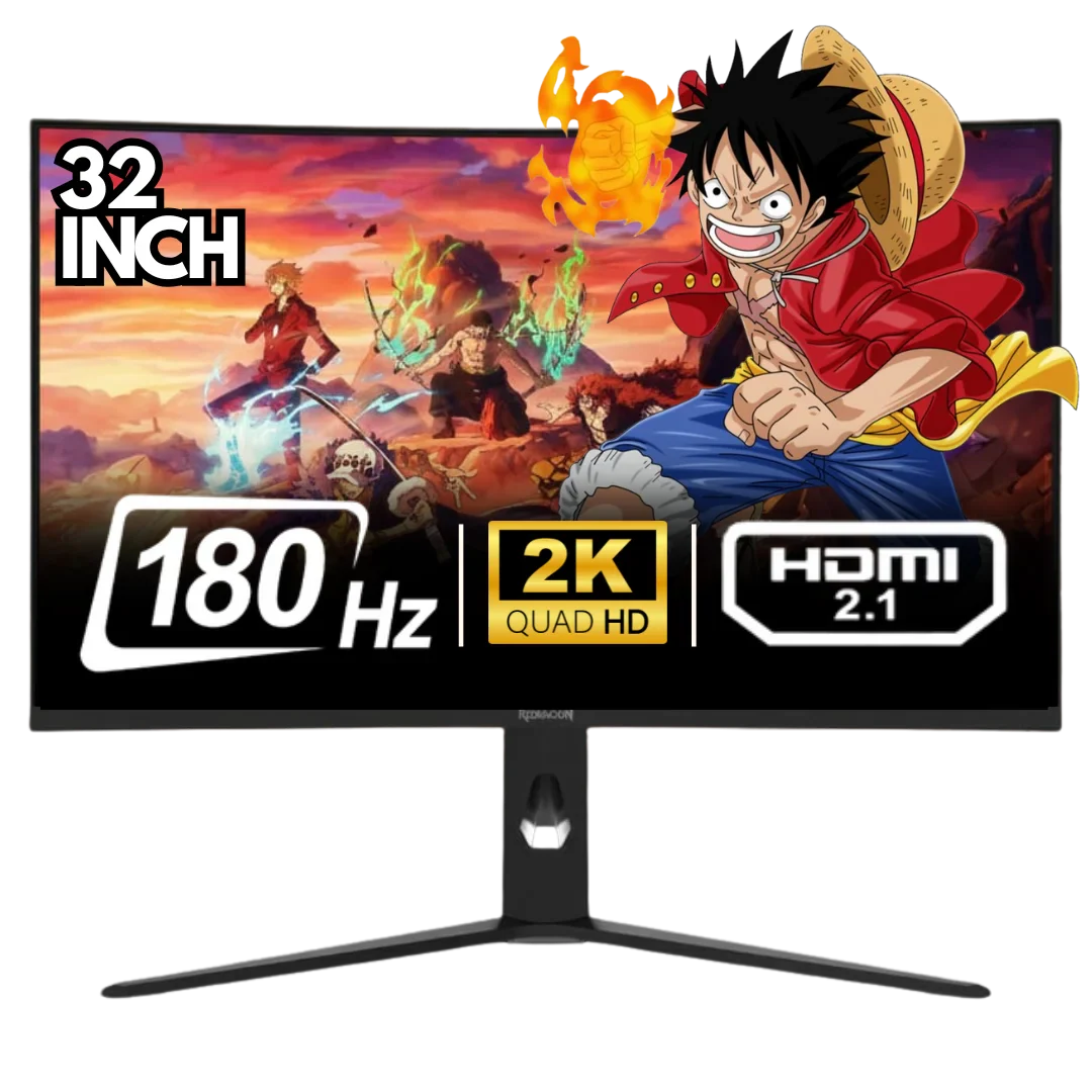 Redragon zephyrion q3212rvc 32’’ fast va-1500r curved - 25601440 (2k) - 180hz