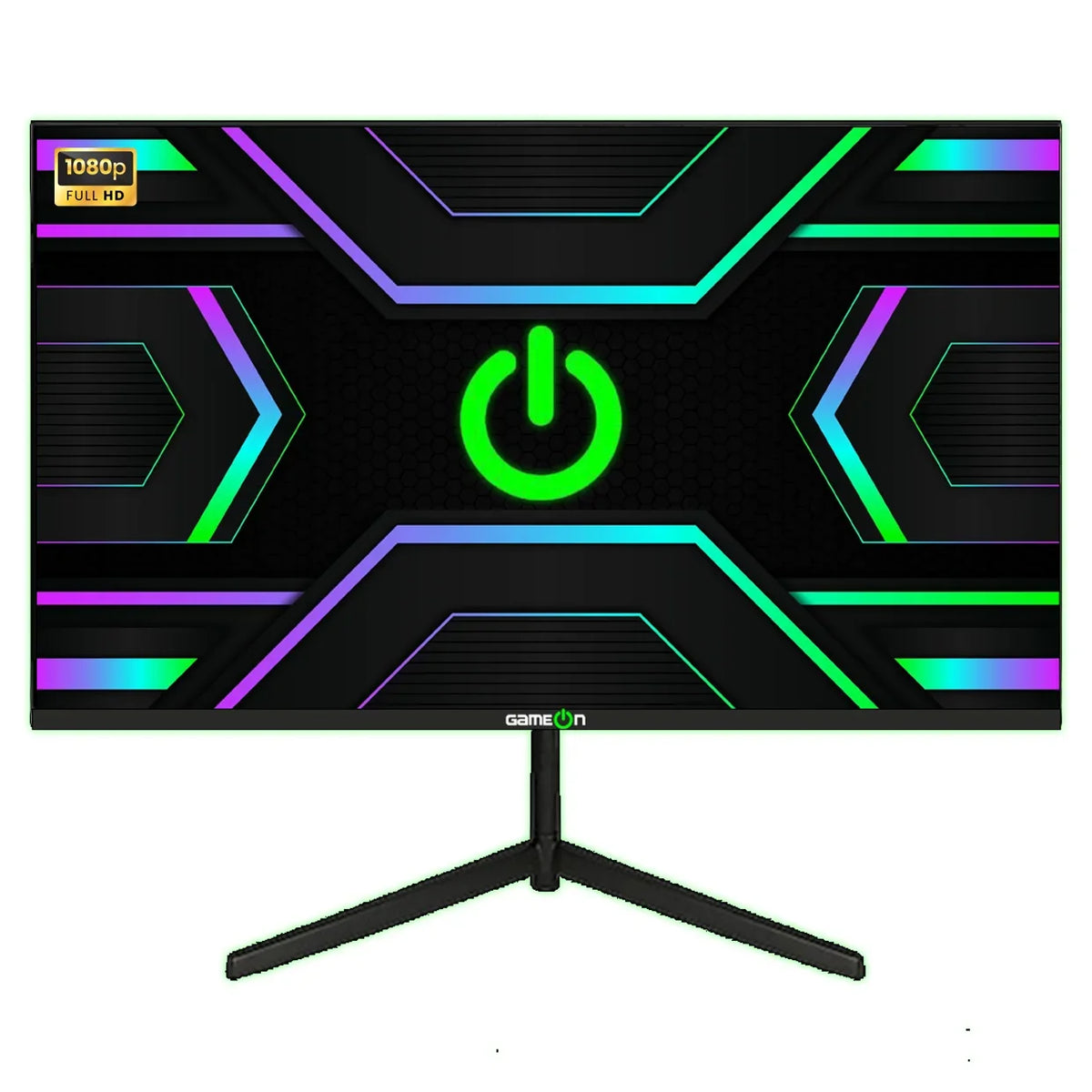 Gameon 24-inch fhd 1080p ips 1ms 165hz displayport 99% srgb amd freesync+ extra stand - pc hardware