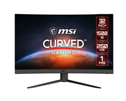 Msi g32c4x 32’’ gaming monitor 1920 x 1080 (fhd) curved gaming monitor 250hz - pc hardware