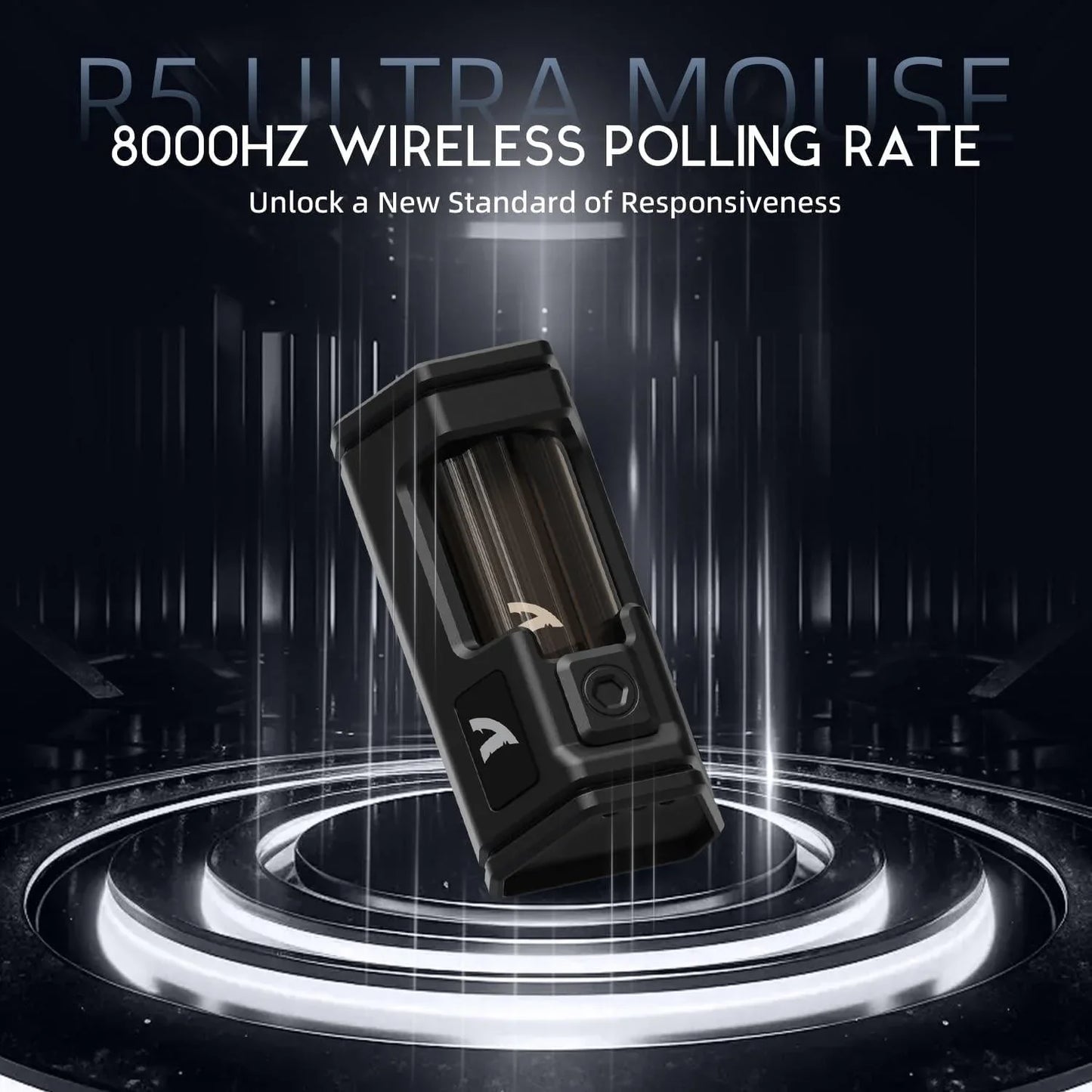 Attack shark r5ultra 8k carbon fiber wireless gaming mouse with 42000 dpi