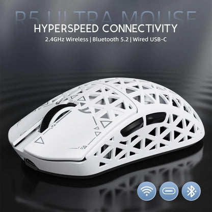 Attack shark r5ultra 8k carbon fiber wireless gaming mouse with 42000 dpi