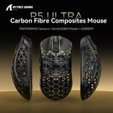 Attack shark r5ultra 8k carbon fiber wireless gaming mouse with 42000 dpi
