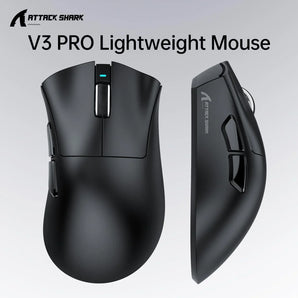 Attack shark v3pro wireless esports gaming mouse with magnetic charging