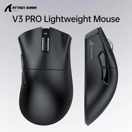 Attack shark v3pro wireless esports gaming mouse with magnetic charging