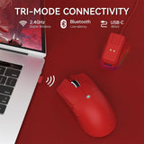 Attack shark x11 lightweight wireless gaming mouse with rgb charging