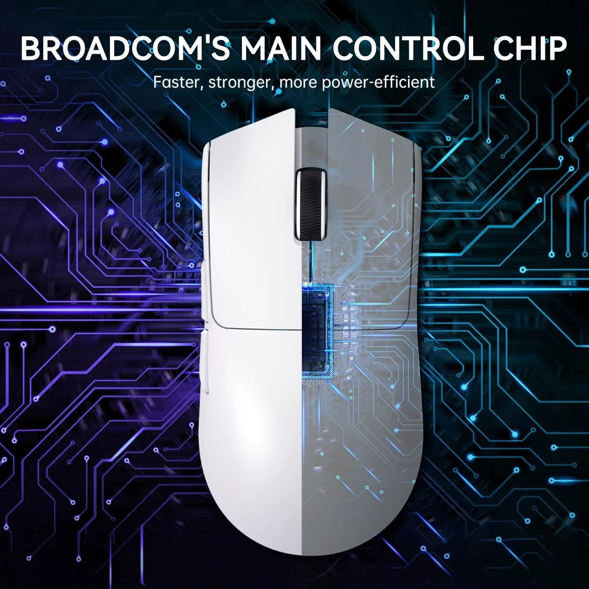 Attack shark x11 lightweight wireless gaming mouse with rgb charging