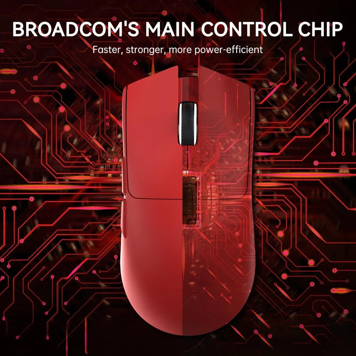 Attack shark x11 lightweight wireless gaming mouse with rgb charging