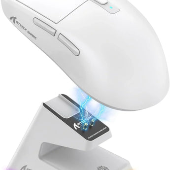 Attack shark x6 lightweight wireless gaming mouse with rgb backlight charging