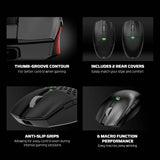Fantech aria xd7e wireless gaming mouse - black mouse pads