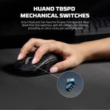 Fantech aria xd7e wireless gaming mouse - black mouse pads