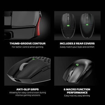 Fantech aria xd7e wireless gaming mouse - white mouse pads