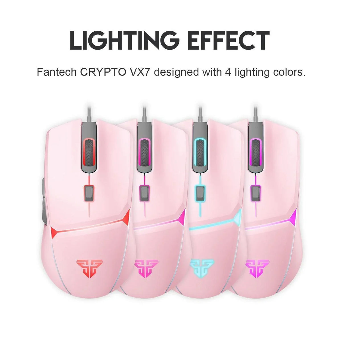 Fantech crypto vx7 macro gaming mouse