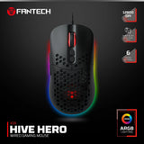 Fantech hero x18 gaming mouse rgb black