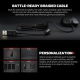 Fantech hero x18 gaming mouse rgb white mice & trackballs