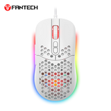 Fantech hero x18 gaming mouse rgb white mice & trackballs