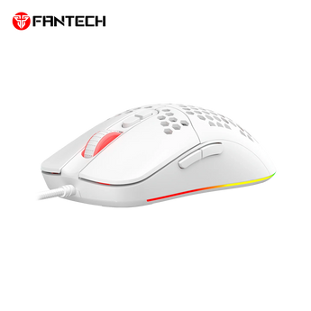 Fantech hero x18 gaming mouse rgb white mice & trackballs