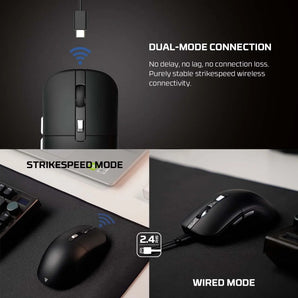 Fantech kanata s wg9s wireless gaming mouse - yellow mice & trackballs