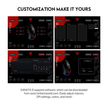 Fantech kanata vx9s gaming mouse