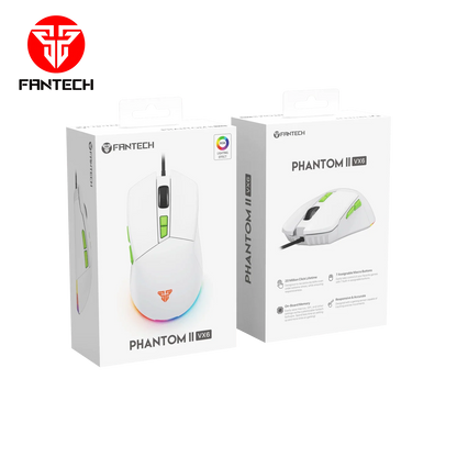 Fantech phantom ii vx6 neon macro gaming mouse