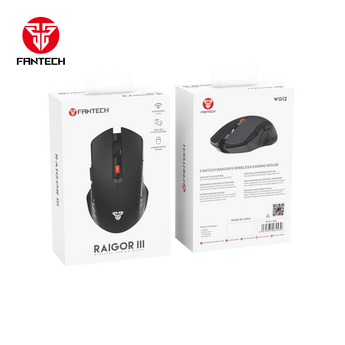 Fantech raigor iii wg12 gaming mouse with 2.4ghz wireless connection
