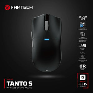 Fantech wg13s tanto s wireless gaming mouse 8k mice & trackballs