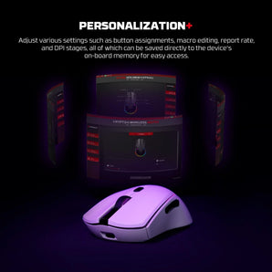 Fantech wg7v2 crypto ii wireless gaming mouse white mice & trackballs