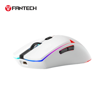 Fantech wg7v2 crypto ii wireless gaming mouse white mice & trackballs